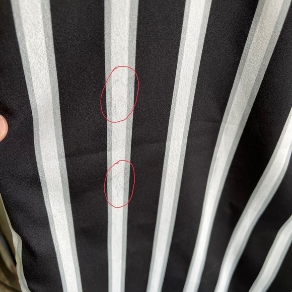 Vintage Chadwick’s of Boston Striped Sleeveless Tunic Tank Top Women’s Large - Picture 4 of 7